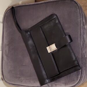 Versacce Leather Clutch Purse/Wallet EUC